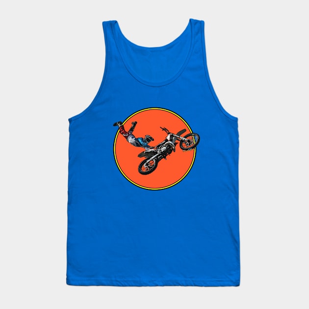 Moto Mad Man Fly Tank Top by vivachas